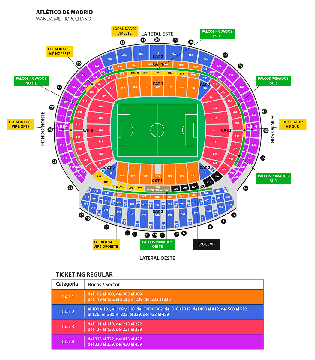 El sendero Legado Cuerda Buy tickets Atlético de Madrid vs Sevilla FC , La Liga, Estadio Wanda  Metropolitano, Madrid